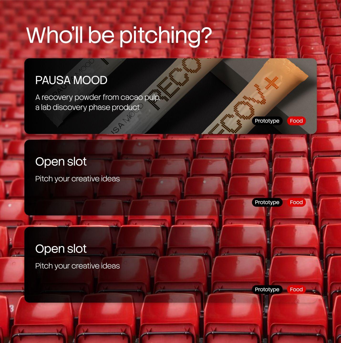 Who'll be pitching at BarCamp Hua Hin — Pausa Mood and open pitch slots